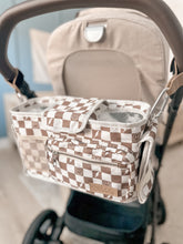 Load image into Gallery viewer, Retro Checkered Stroller Caddy