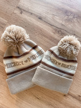 Load image into Gallery viewer, Neutral Mouse Pom Pom Beanie