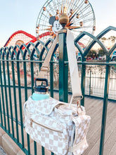 Load image into Gallery viewer, Nude Checkered Stroller Caddy