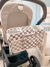 Load image into Gallery viewer, Retro Checkered Stroller Caddy