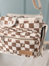 Load image into Gallery viewer, Retro Checkered Stroller Caddy