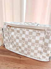Load image into Gallery viewer, Nude Checkered Stroller Caddy