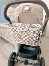 Load image into Gallery viewer, Retro Checkered Stroller Caddy