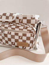 Load image into Gallery viewer, Retro Checkered Stroller Caddy