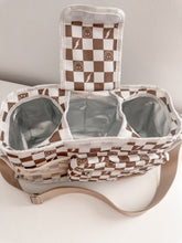 Load image into Gallery viewer, Retro Checkered Stroller Caddy