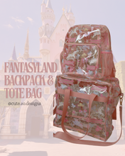 Load image into Gallery viewer, Fantasyland Clear Backpack