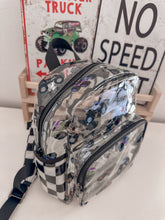Load image into Gallery viewer, Monster Truck Clear Backpack