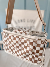 Load image into Gallery viewer, Retro Checkered Stroller Caddy