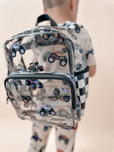 Load image into Gallery viewer, Monster Truck Clear Backpack