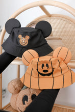 Load image into Gallery viewer, Black Pumpkin Bucket Hat
