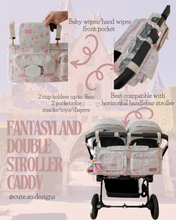Load image into Gallery viewer, Fantasyland Double Stroller Caddy
