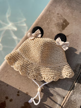 Load image into Gallery viewer, Mouse Ears Straw Hat

