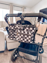 Load image into Gallery viewer, Checkered Stroller Caddy
