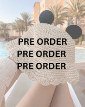 Load image into Gallery viewer, (PRE ORDER) Mouse Straw Hats
