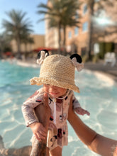Load image into Gallery viewer, Mouse Ears Straw Hat
