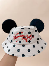 Load image into Gallery viewer, Polka Dot Signature Bucket Hat
