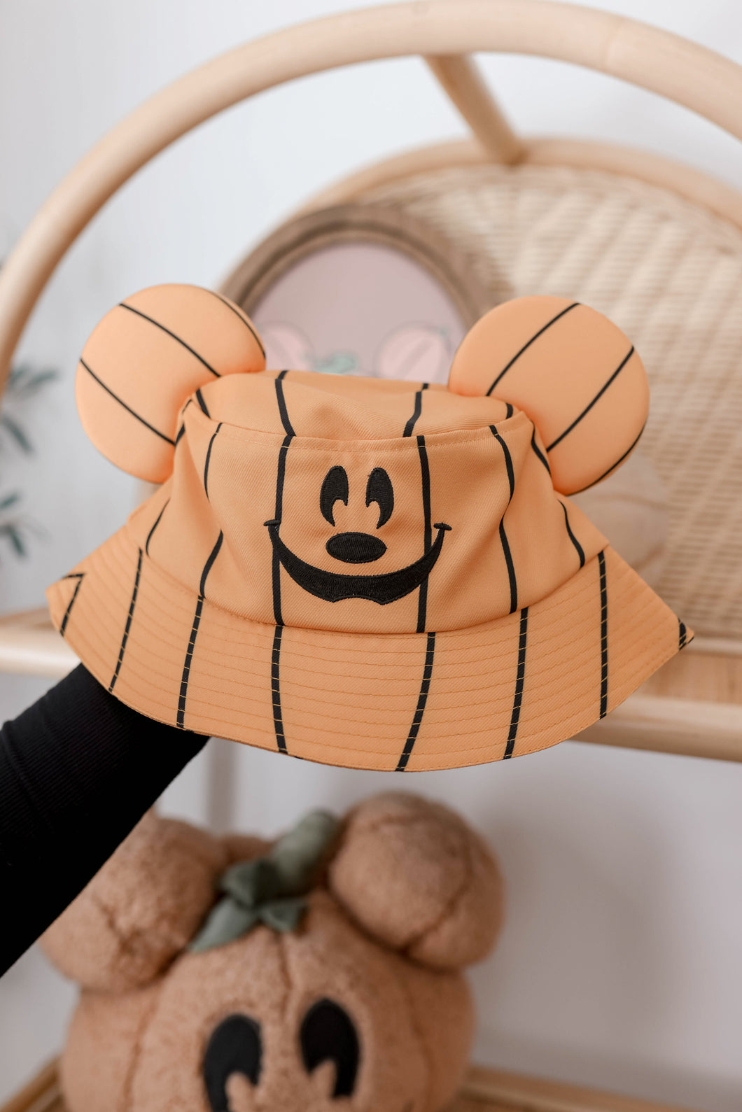 Retro Pumpkin Bucket Hat
