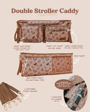 Load image into Gallery viewer, Mouse &amp; Friends Double Stroller Caddy
