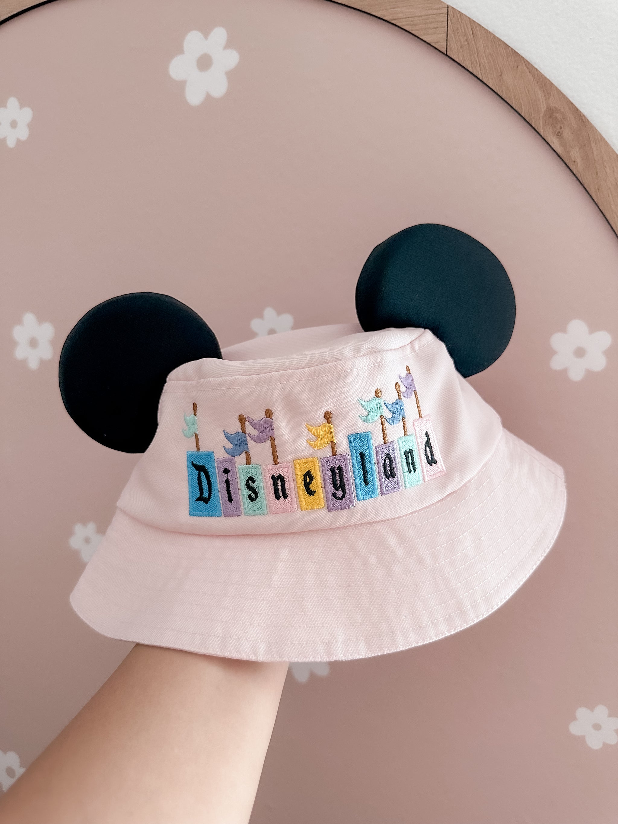 Denim Mickey Bucket Hat & Fanny Pack by Cute Zo Mickey Denim Hat - Etsy main image 4